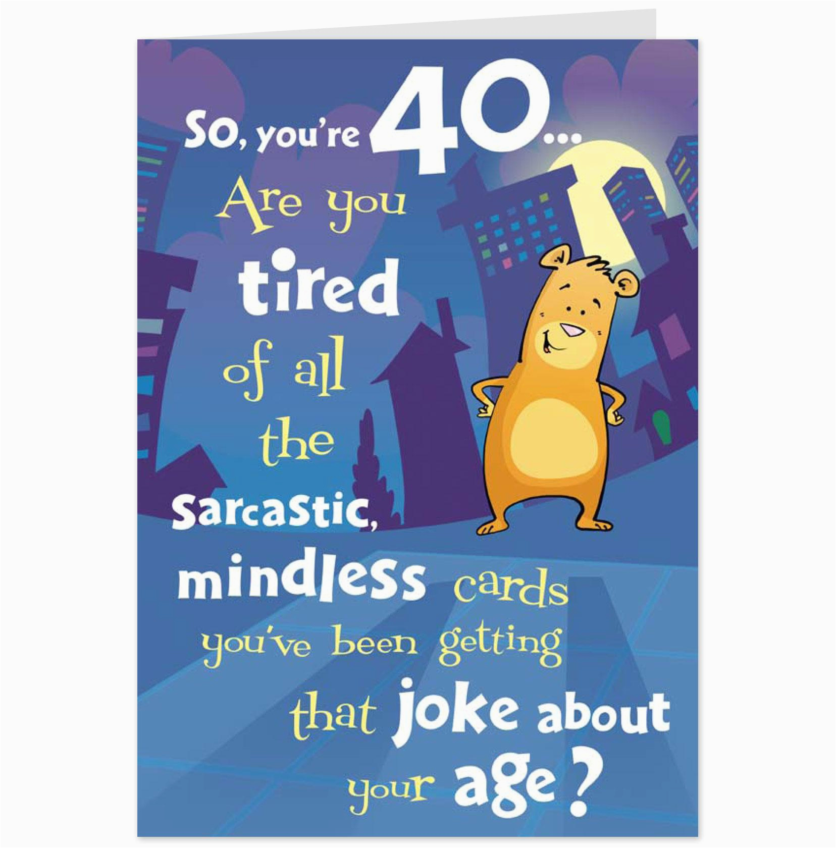 Happy 40th Birthday Funny Quotes For Her