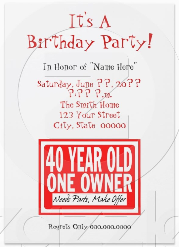 seven funniest invitations