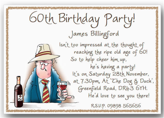 Funny 60th Birthday Party Invitations Humorous Quotes 80th Birthday