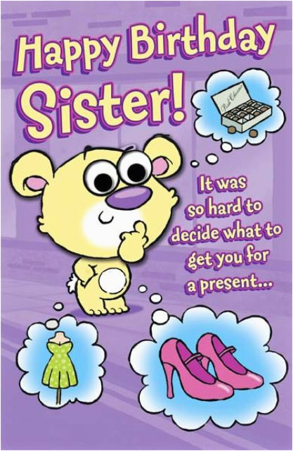 Funny Birthday Card Ideas For Sister