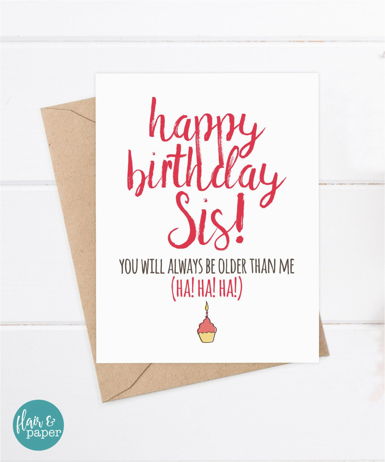 Funny Birthday Cards For Sisters BirthdayBuzz