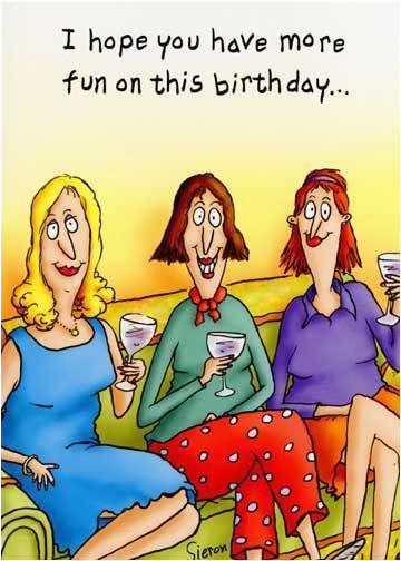 women on couch funny birthday card greeting card by