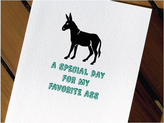 Funny Donkey Birthday Cards Donkey Funny Birthday Card