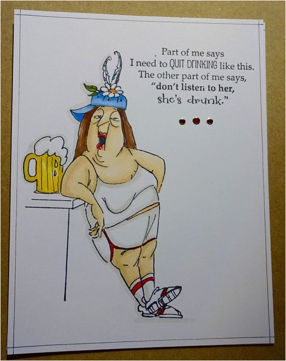 Funny Drinking Birthday Cards Drinking Card Birthday Card for Him for Her Beer Card