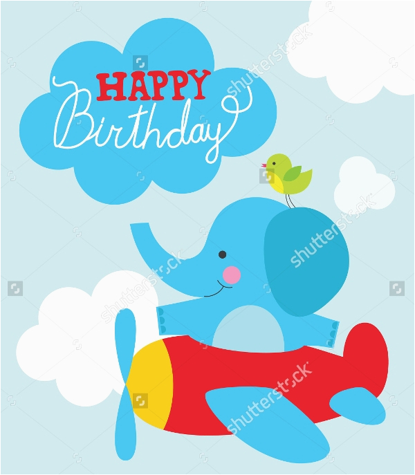 19 funny happy birthday cards free psd illustrator