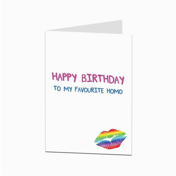 funny gay birthday card funny lgbt birthday card card for
