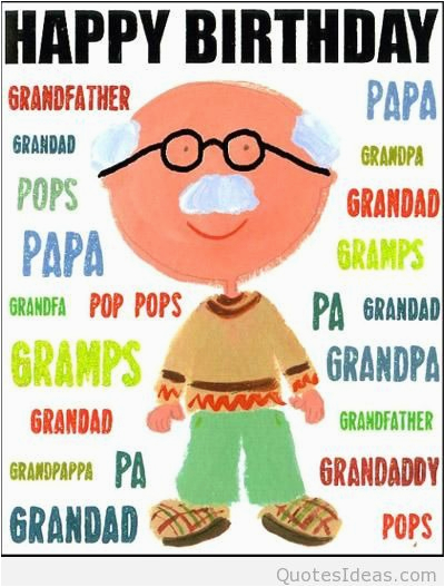 happy birthday grandfather quotes