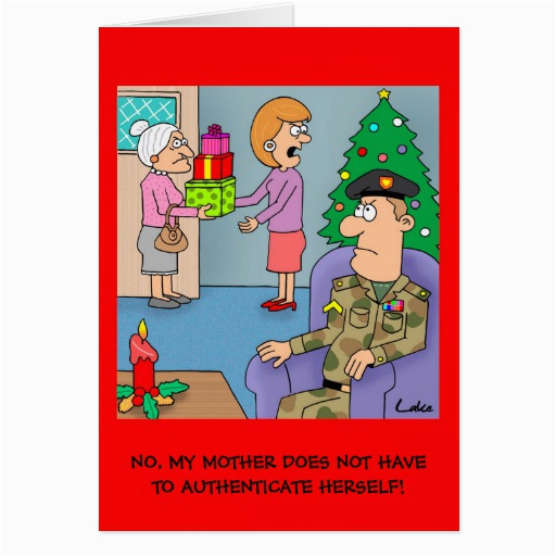 funny cartoon army soldier military christmas card 137838415286354036