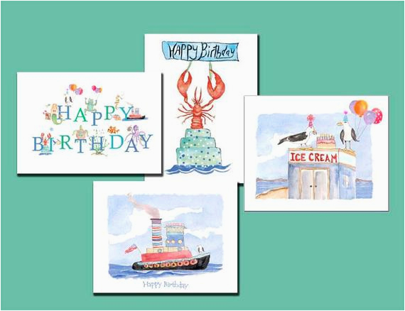 birthday cards nautical childrens