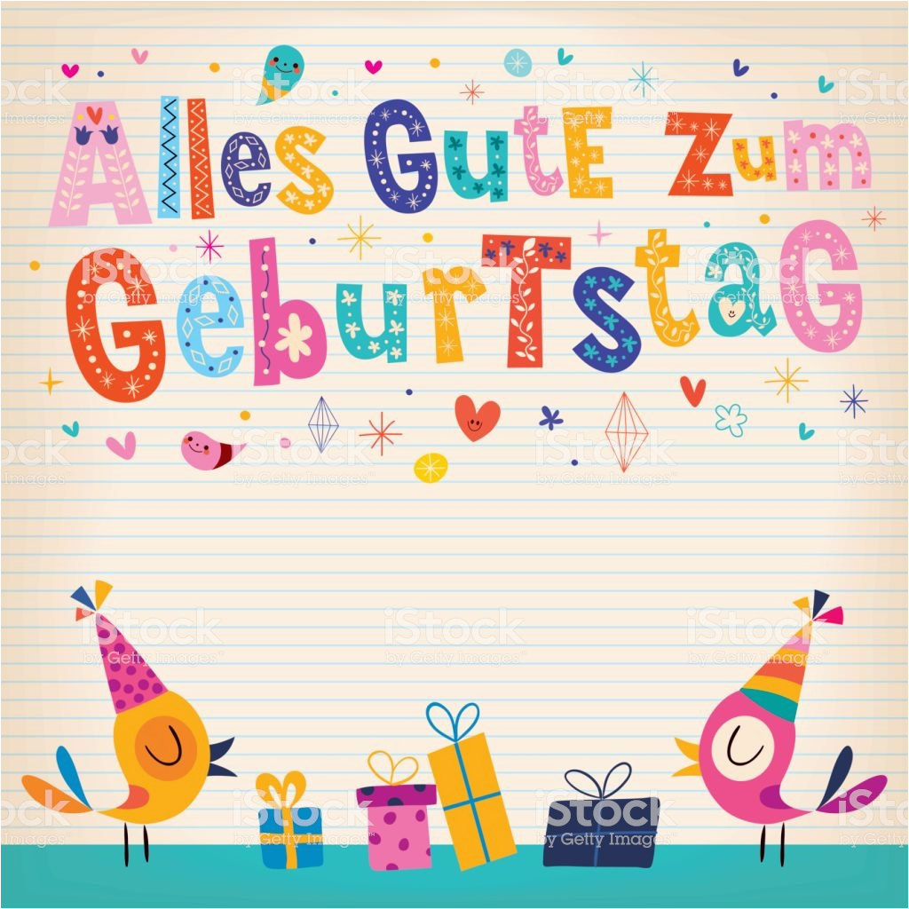 alles gute zum geburtstag happy birthday in german card gm694304254 128368005