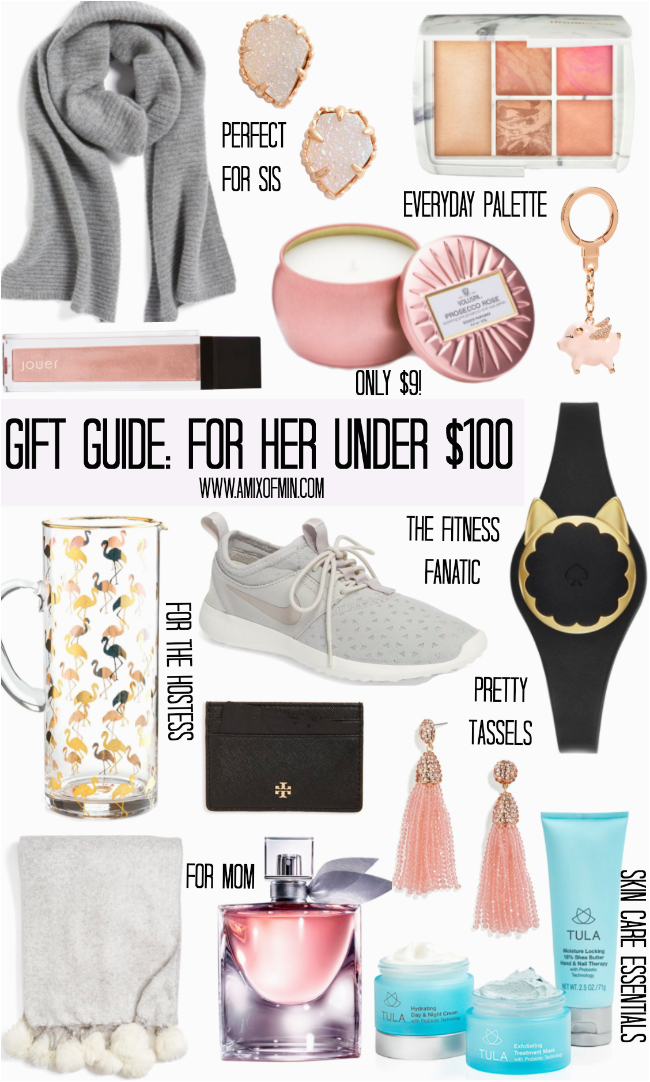 gift guide for her under 100 the influenceher