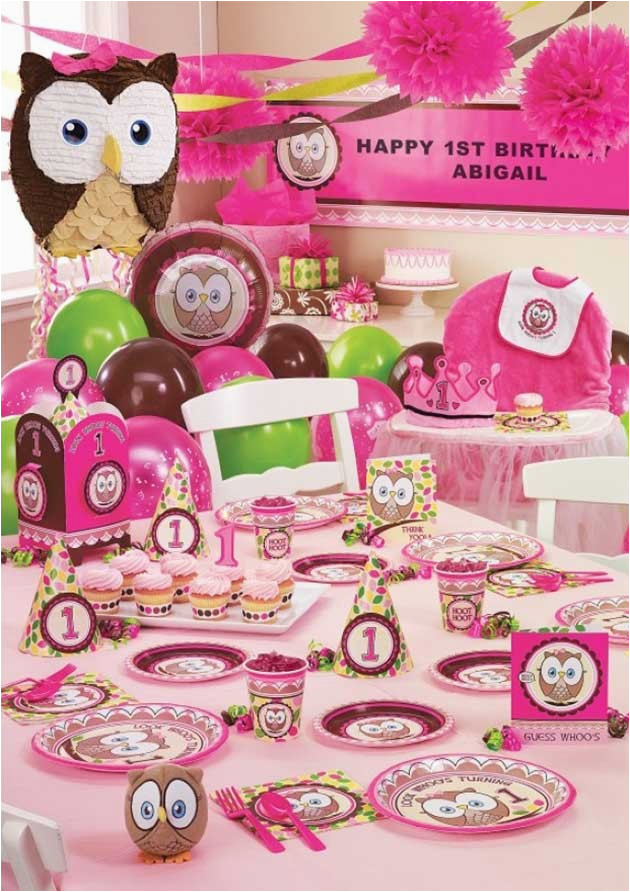 first birthday party themes for girls