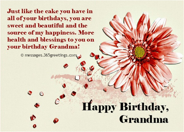 birthday messages grandma