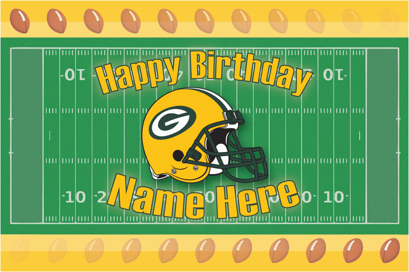 6484355 custom sports birthday card green bay