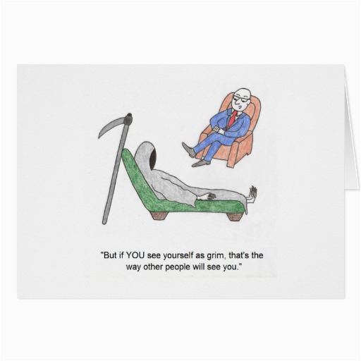 grim reaper cartoon birthday card zazzle