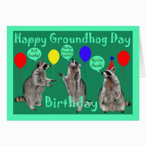 groundhog day birthday