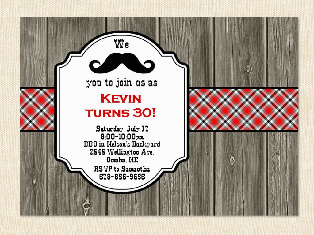 post men 40th birthday invitations printable 376756