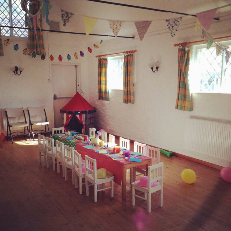 village hall kids party