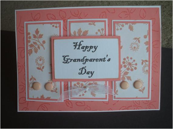 grandparents day handmade greeting card