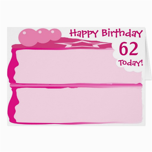 happy 62nd birthday greeting cards 137648040298806299