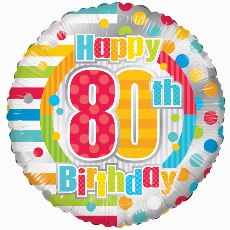 Happy 80th Birthday Decorations BirthdayBuzz