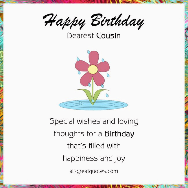 happy birthday cousin images free birthday cards for