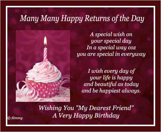 special wish for a special friend