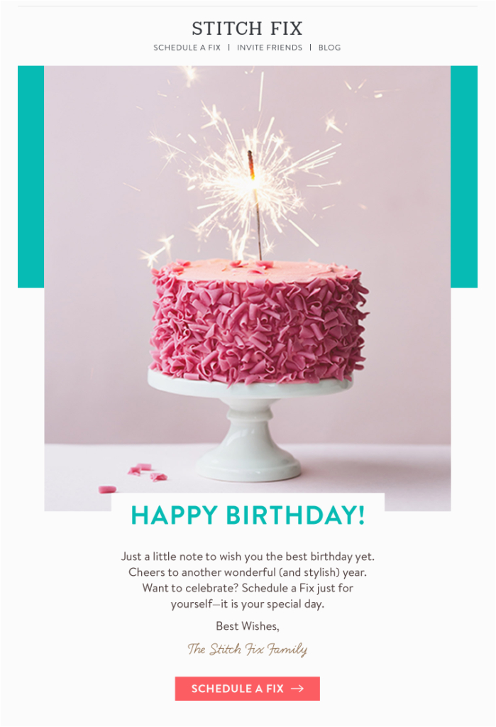 Happy Birthday Cards Email Birthday Email Best Practices Tips Tricks ...