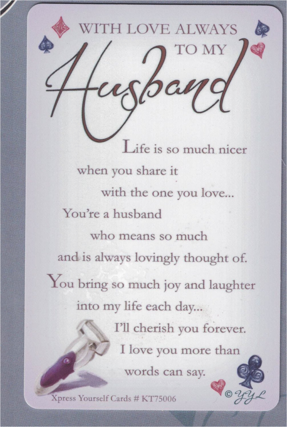 Happy Birthday Cards for My Husband Husband Birthday Card Happy Birthday to My Husband