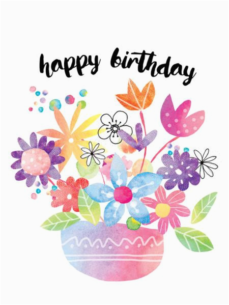 Happy Birthday Flowers Clipart | BirthdayBuzz