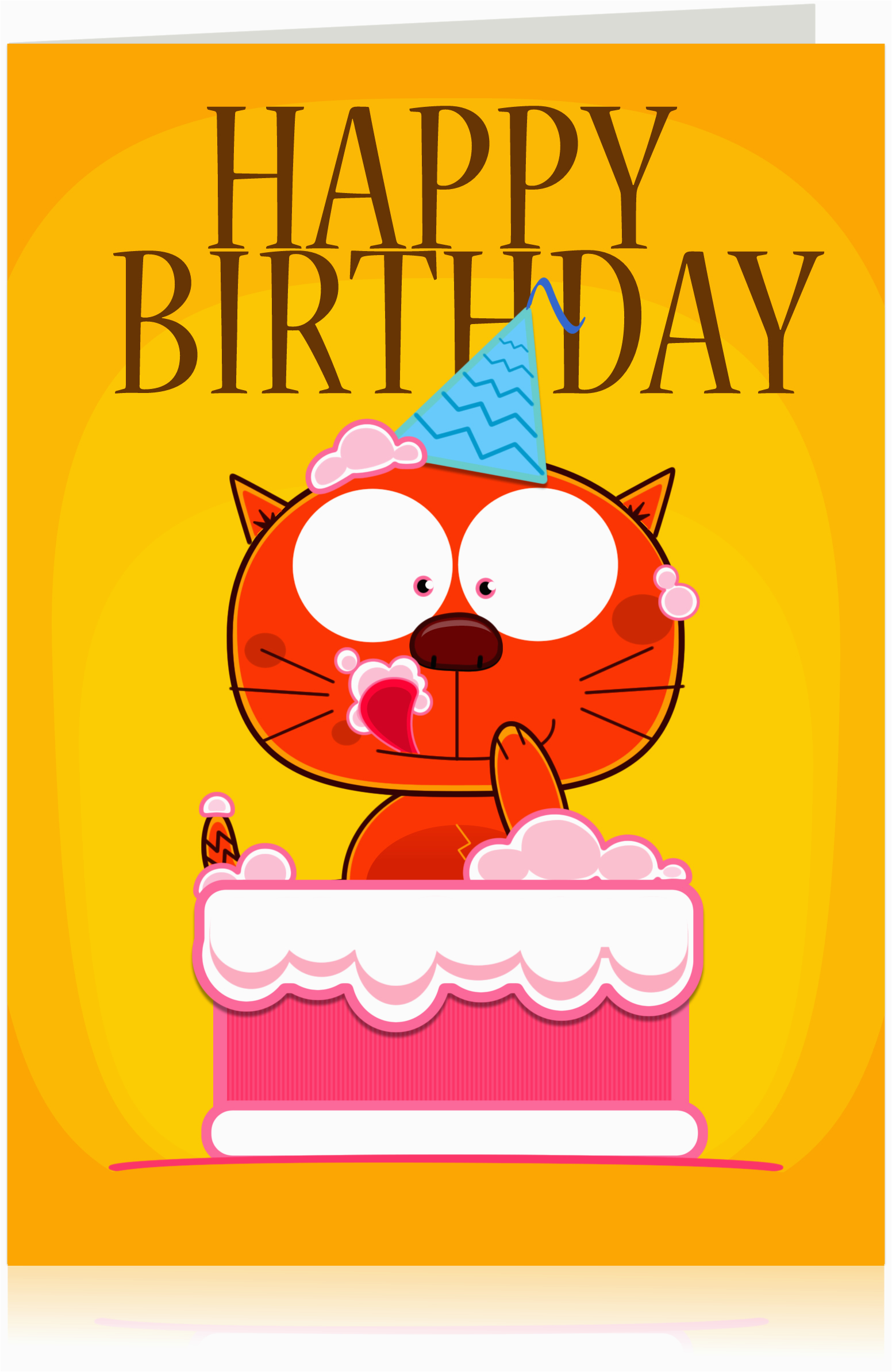 happy birthday greeting card preview