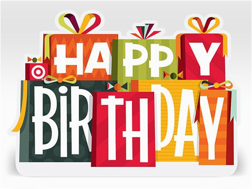 present happy birthday gift card colorful happy birthday gift card surprising ribbon classic
