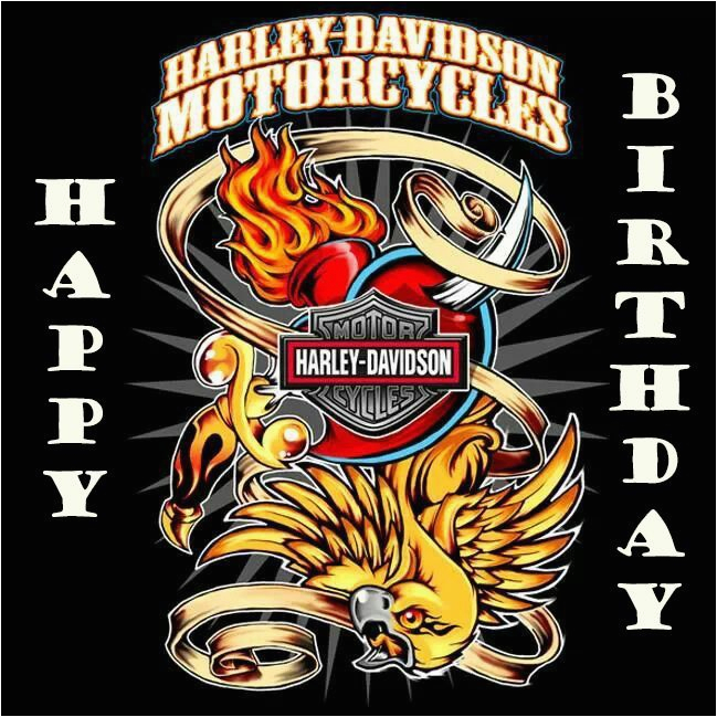 Harley Davidson Birthday Cards for Facebook Happy Birthday ...