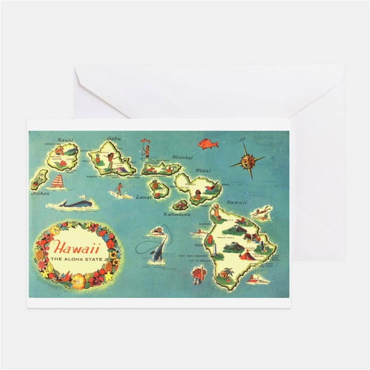 hawaii greeting cards