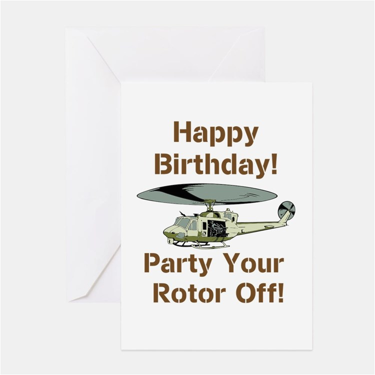 helicopter birthday greeting cards