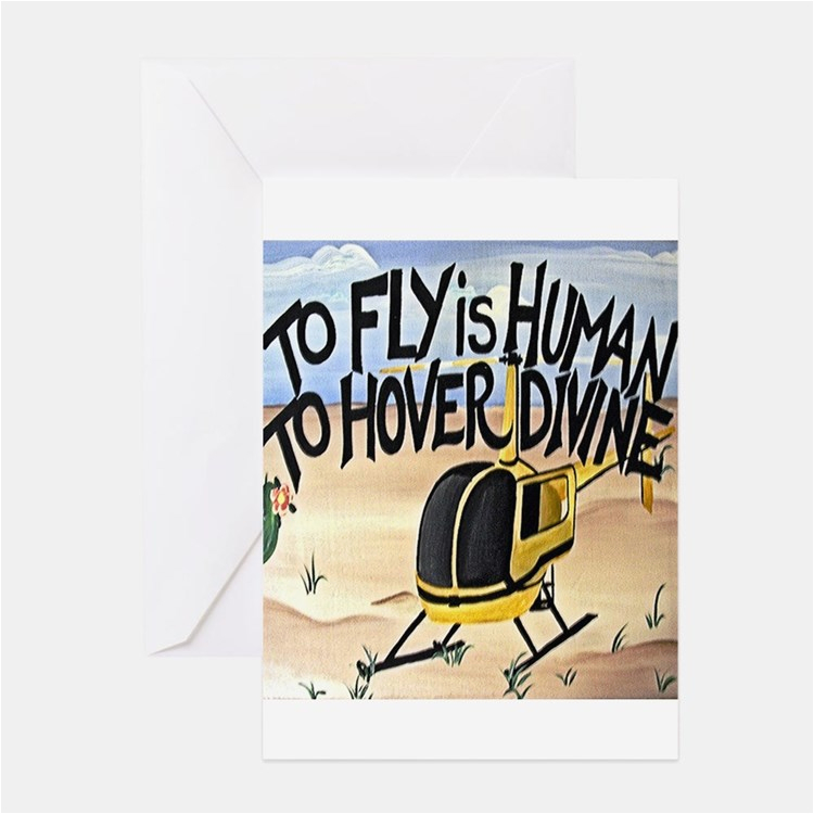 helicopter greeting cards