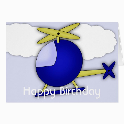 helicopter themed happy birthday greeting card 137268533230291993