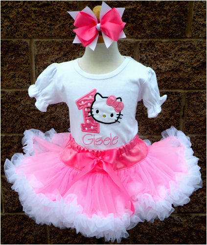 girls hello kitty oh so sweet quick ship pettiskirt