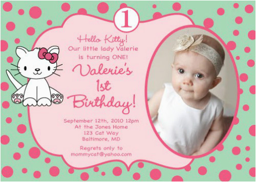 give your baby a hello kitty theme birthday party baby