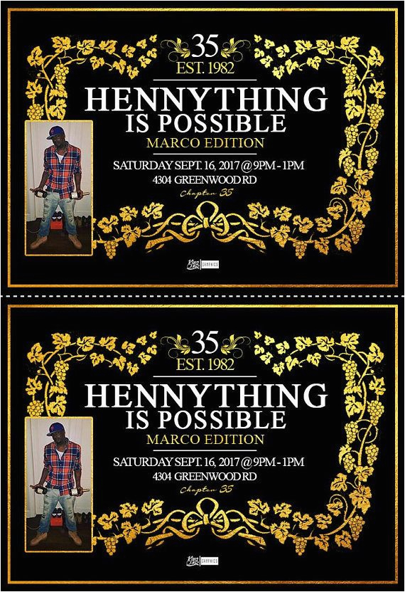 hennessy birthday invitations sean 39 s bday pinterest