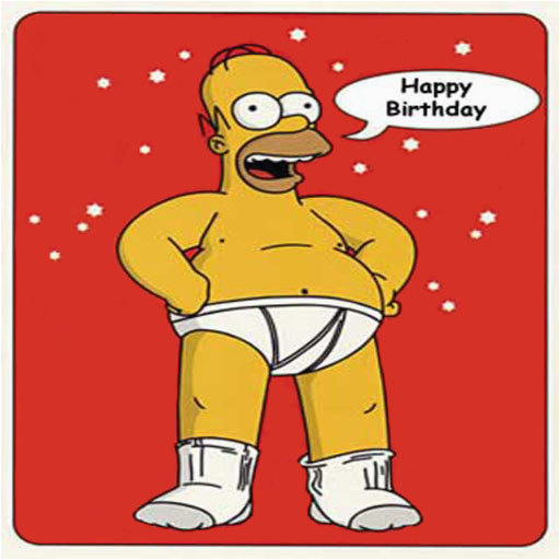 Homer Simpson Birthday Cards Happy Birthday Homer The Town Tavern 