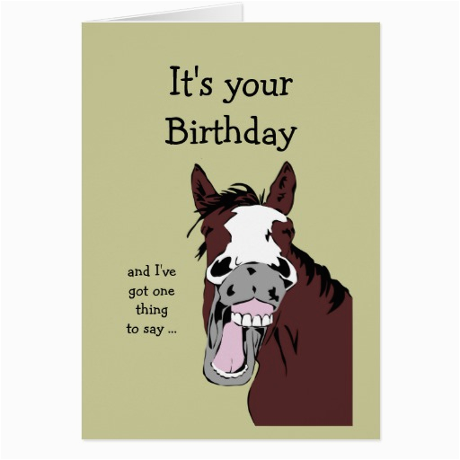 funny birthday quotes with horses