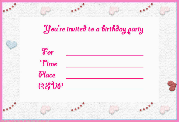 birthday invites make birthday invitations online free