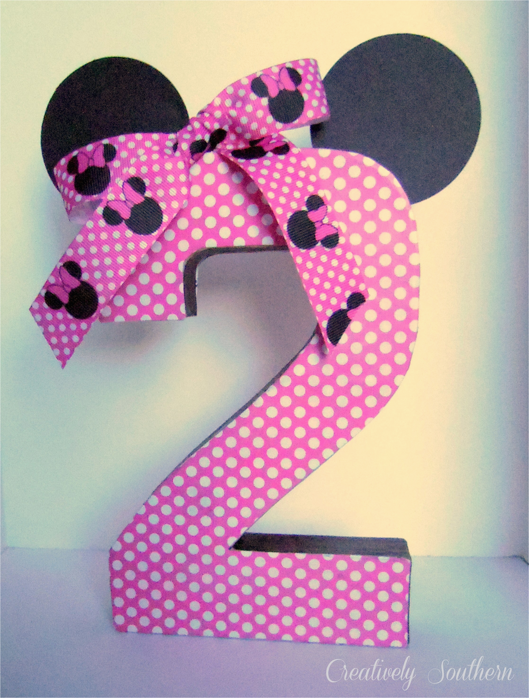 minnie mouse birthdays and paper mache