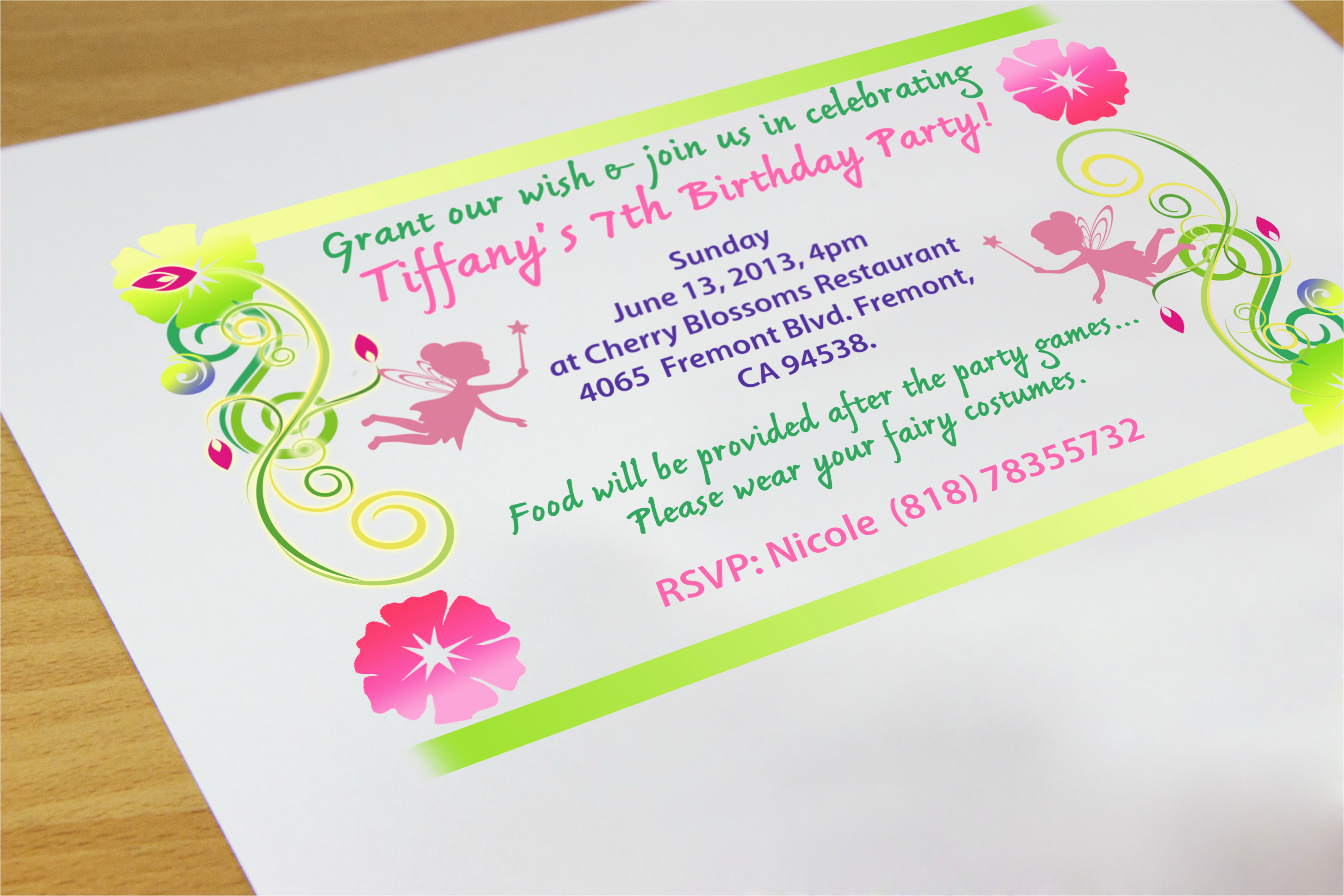 create your own birthday invitations
