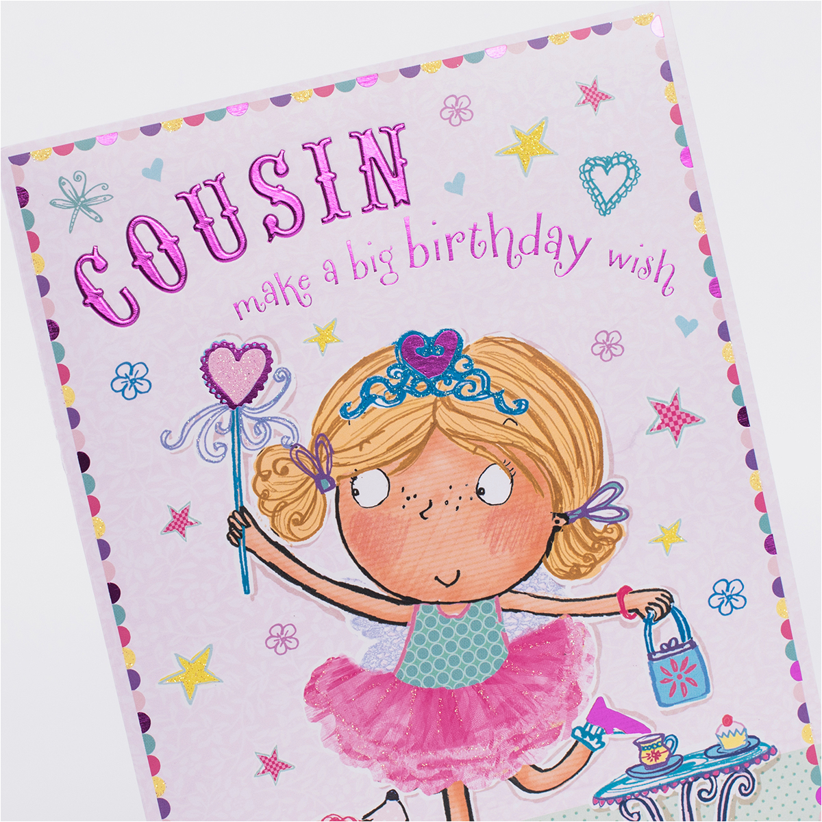 birthday card cousin make a big birthday wish