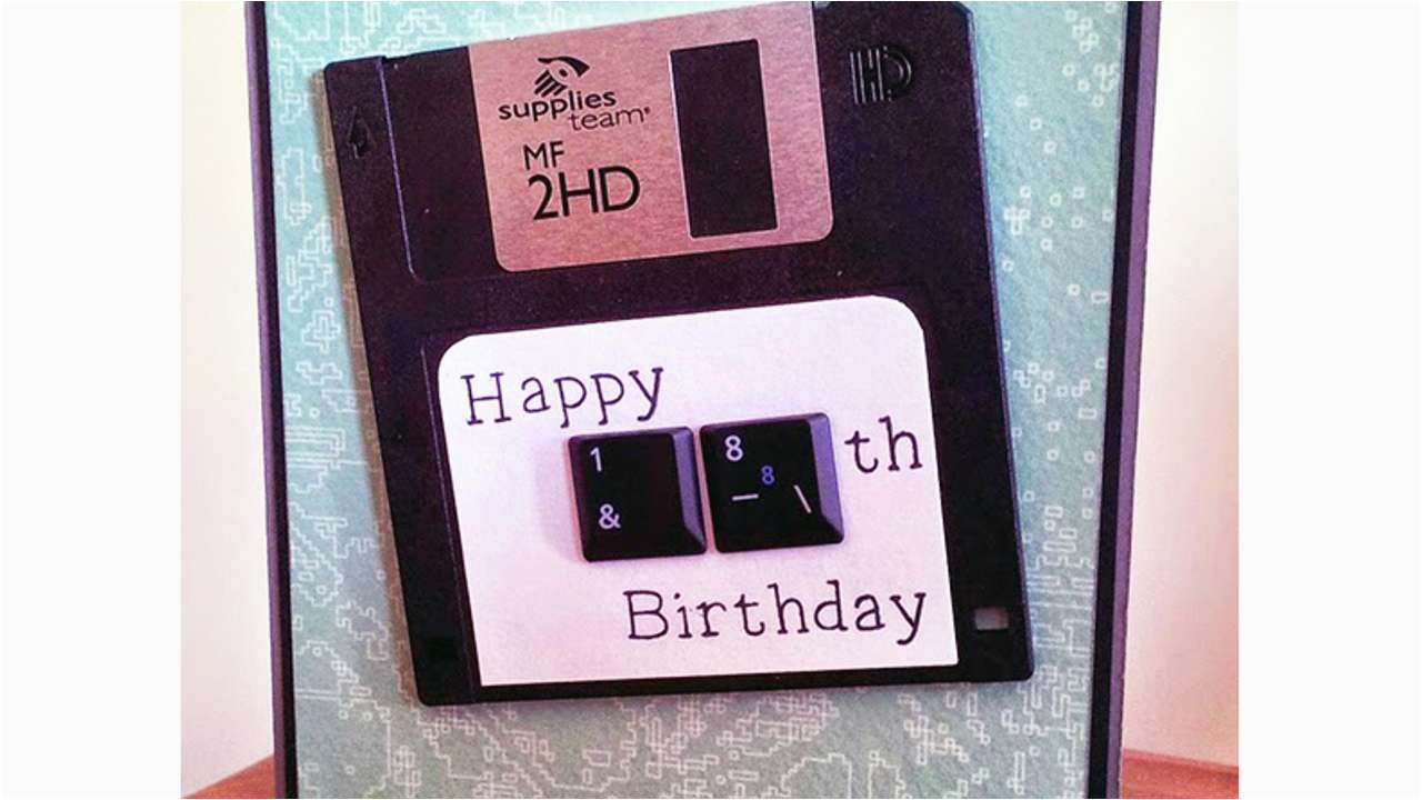 How to Make A Birthday Card On the Computer How to Create A Retro Computer Birthday Card Diy Crafts