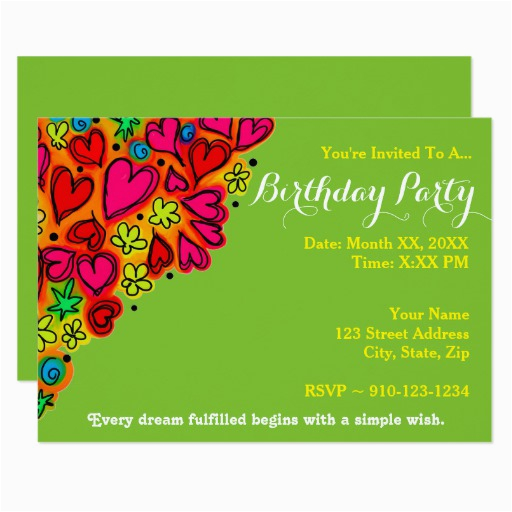 create your own birthday party invitation 256357306602047323
