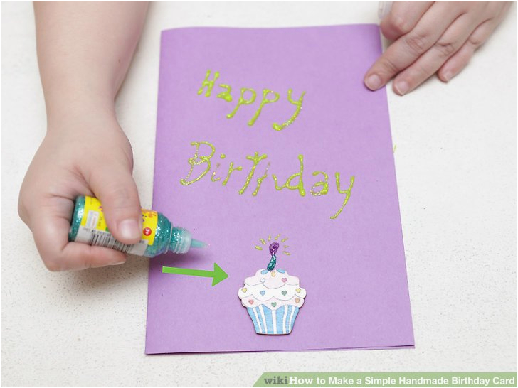 make a simple handmade birthday card
