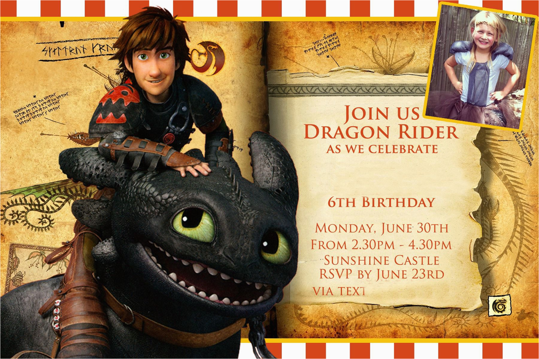 How to Train Your Dragon Birthday Invitations 9 Train Birthday Invitations for Kid Free Printable